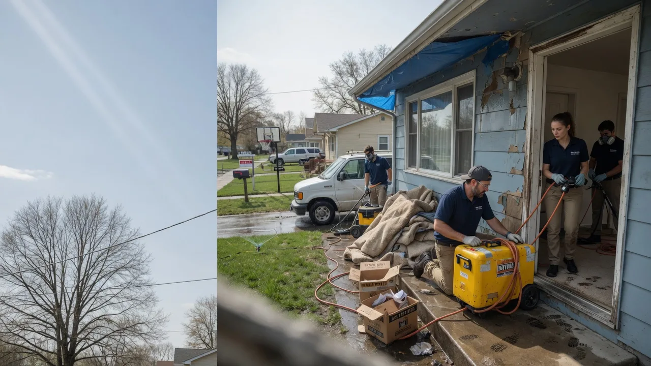 Basement Flood Cleanup in Carson, ND near me